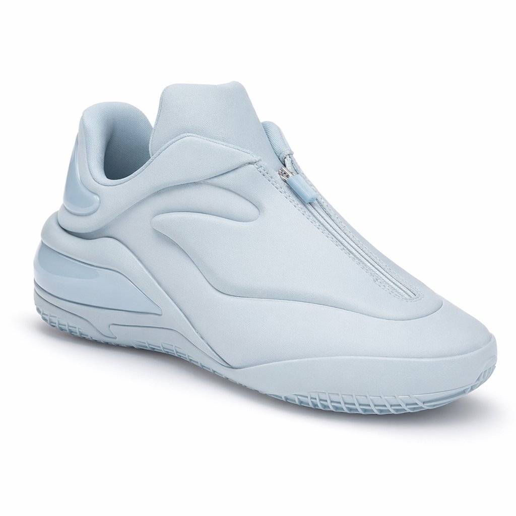 Low-Top Performance Basketball Sneaker · Blue