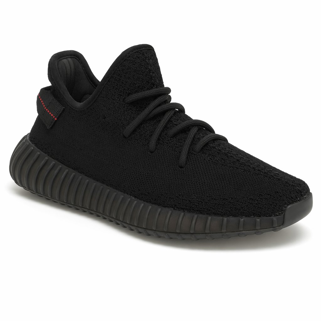 Knit Low Runner Sneaker · Black/Red