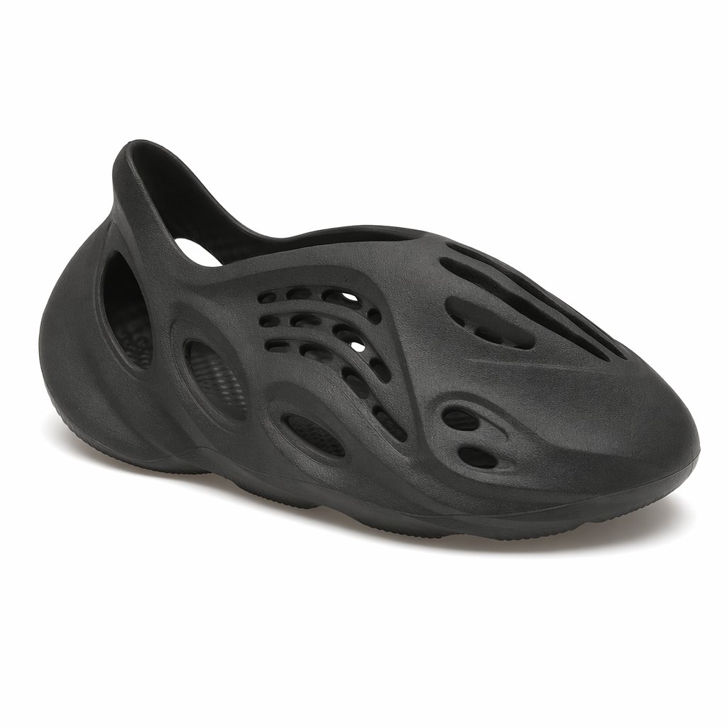 Sculpted Foam Clog Runner · Carbon