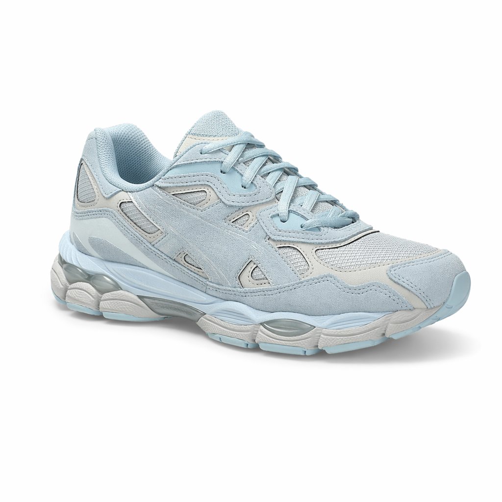 Retro Cushioned Running Sneaker · Storm Grey/Silver