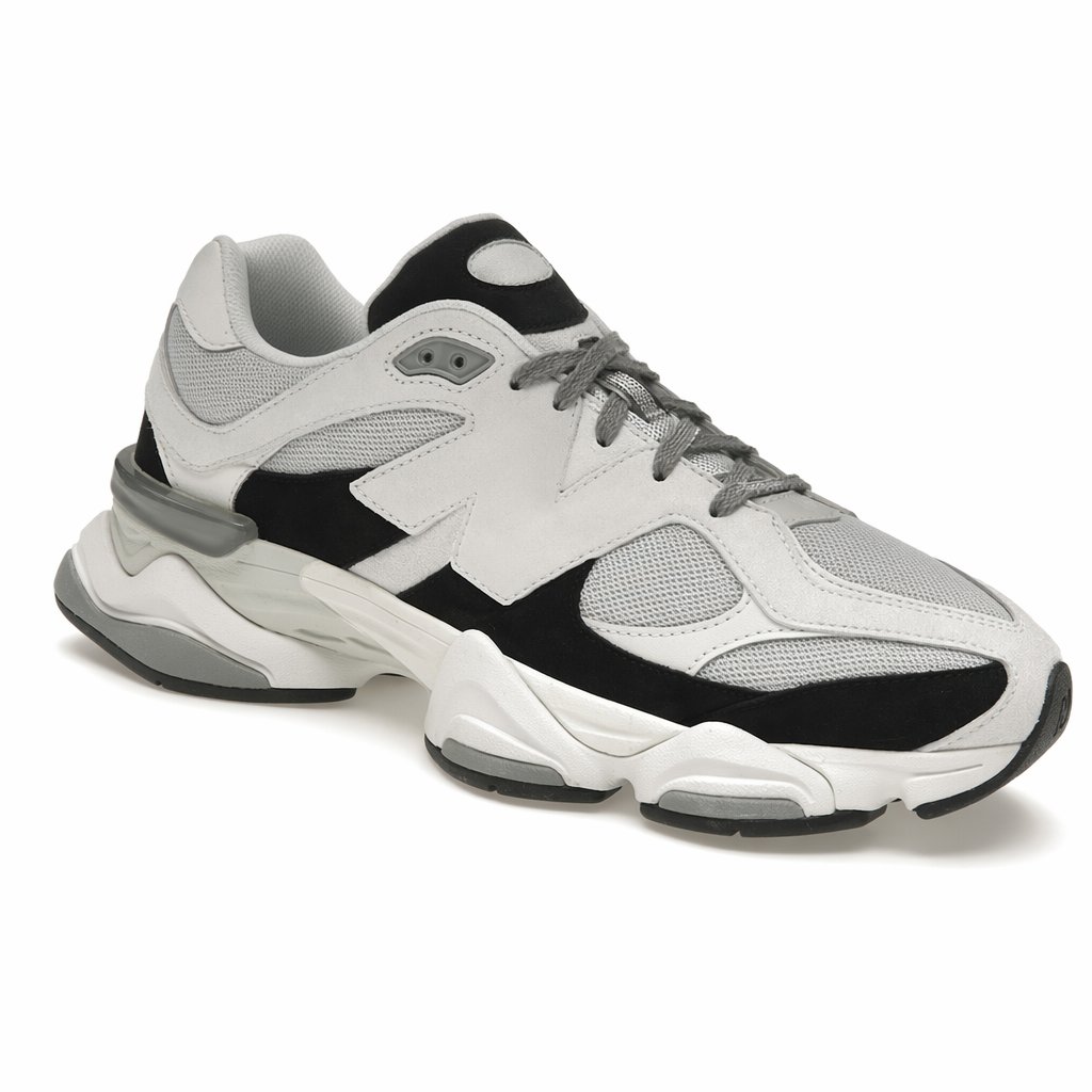 Chunky Retro Dad Sneaker · Grey/Jet Black
