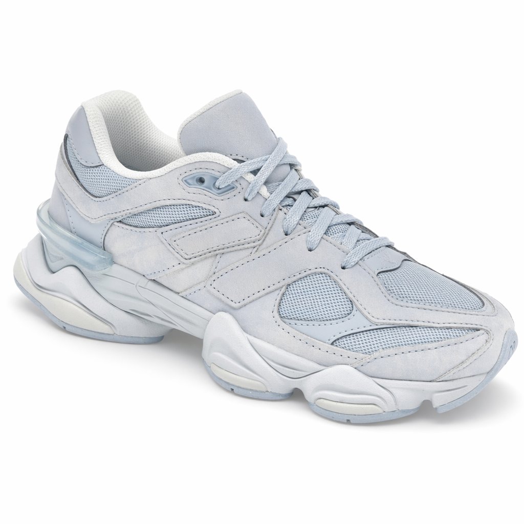 Chunky Retro Dad Sneaker · Sea Salt/Blue