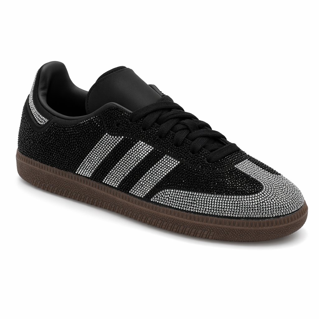 Retro Gum-Sole Terrace Sneaker · Black (Women's)