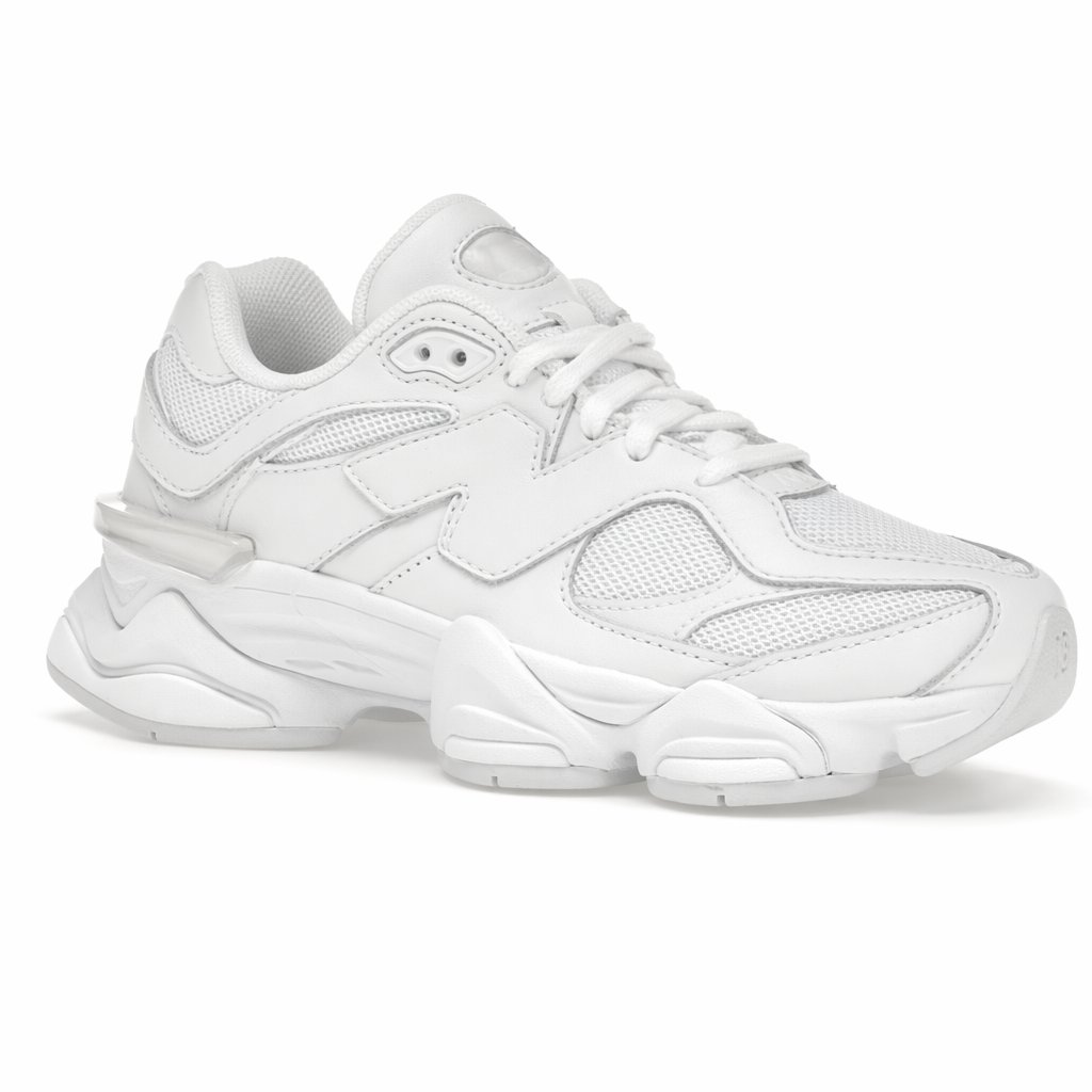 Chunky Retro Dad Sneaker · Triple White