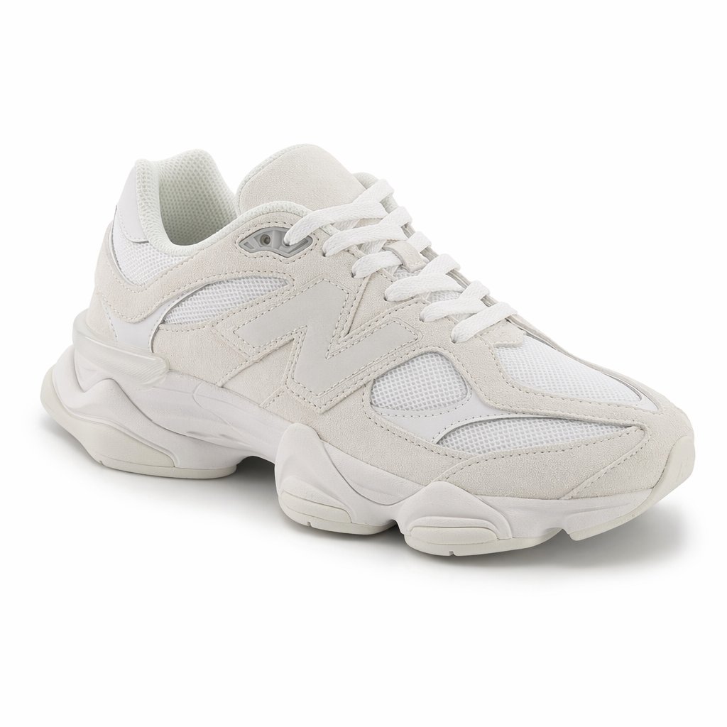 Chunky Retro Dad Sneaker · Reflective White