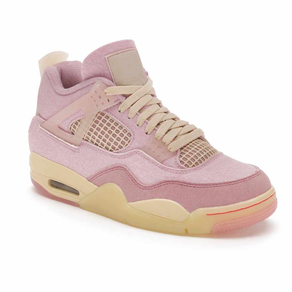 Mid-Top Mesh Basketball Sneaker · Carmine/Coconut (Women's)