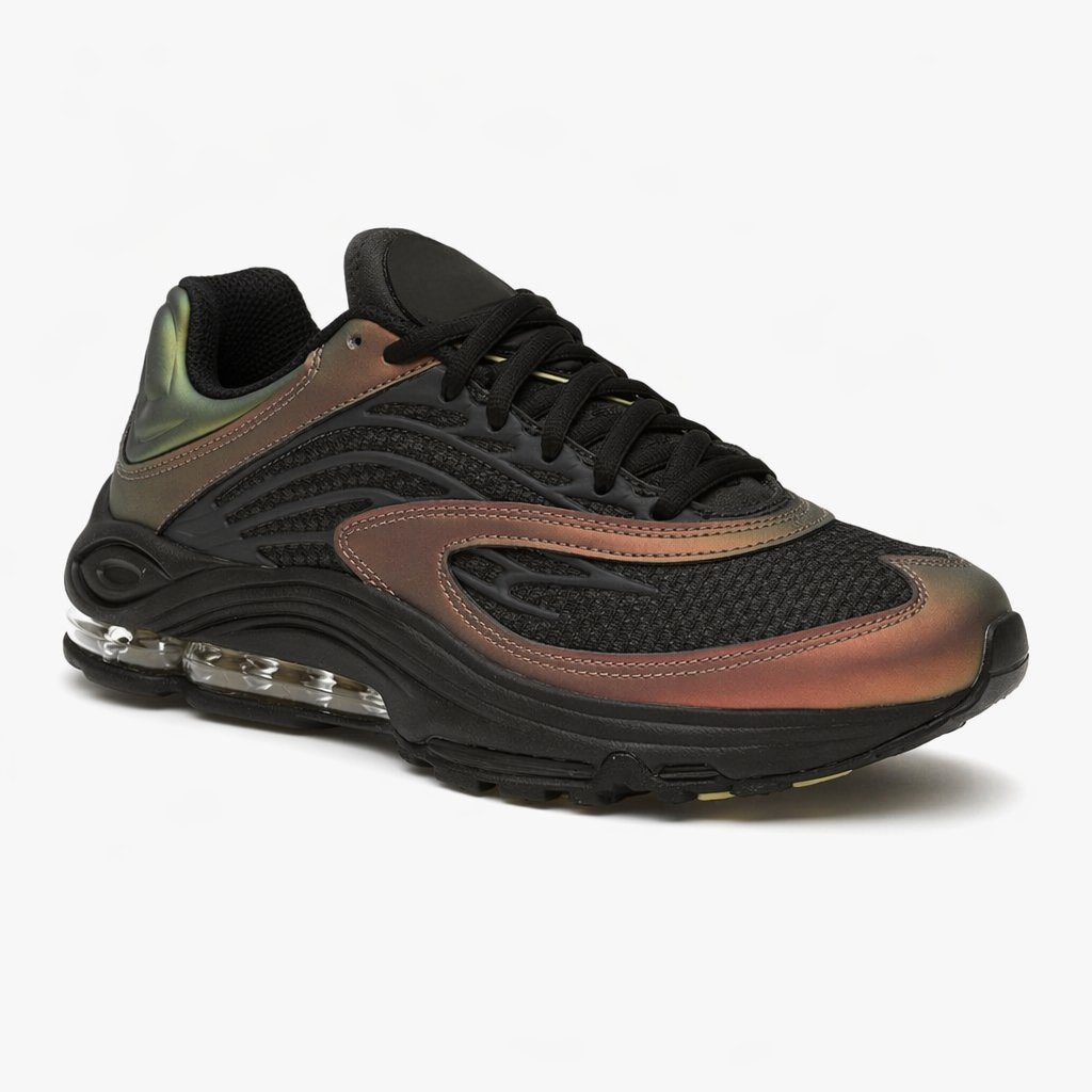 Retro Air-Cushion Runner · Charcoal/Celery