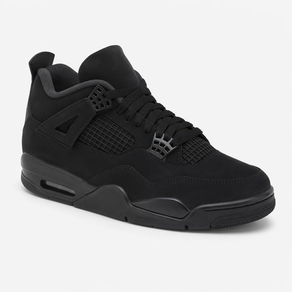 Mid-Top Mesh Basketball Sneaker · Black/Graphite