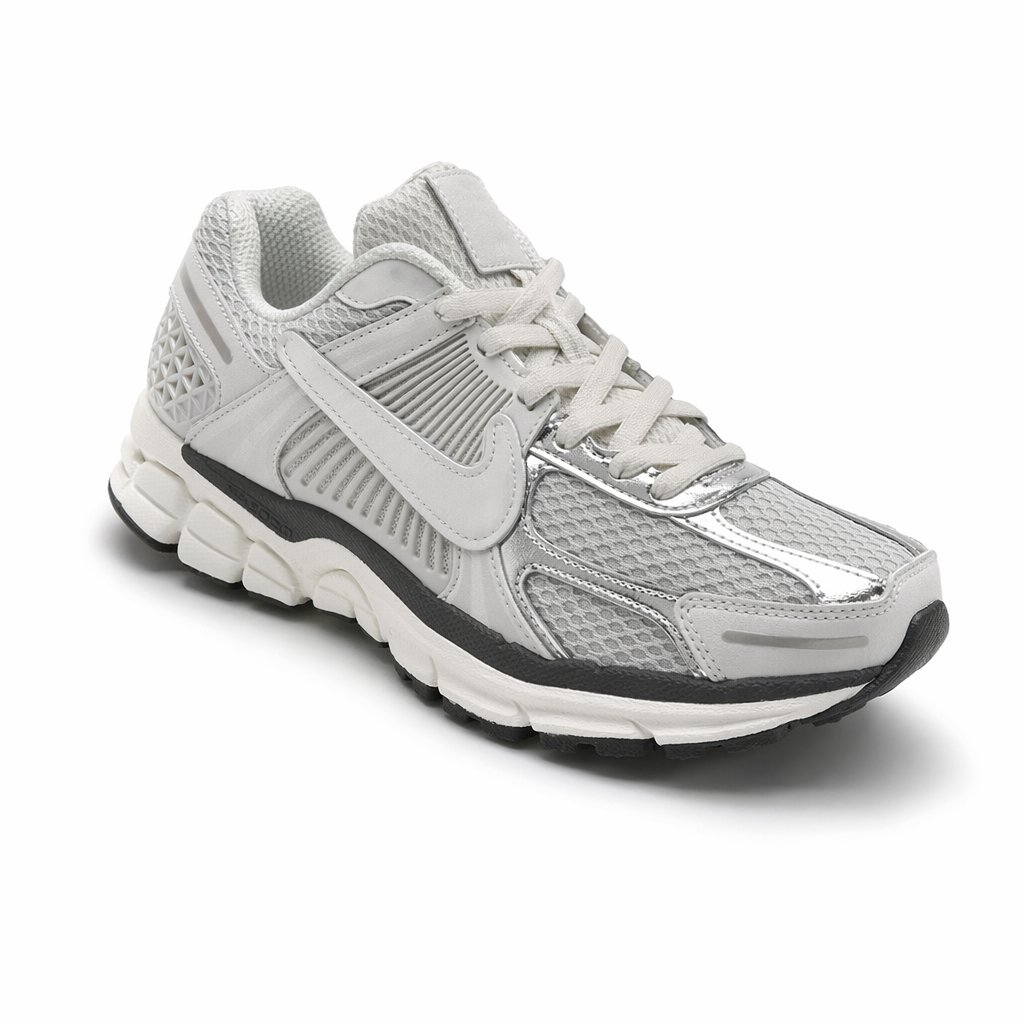 Retro Cushioned Runner · Grey/Silver (Women's)