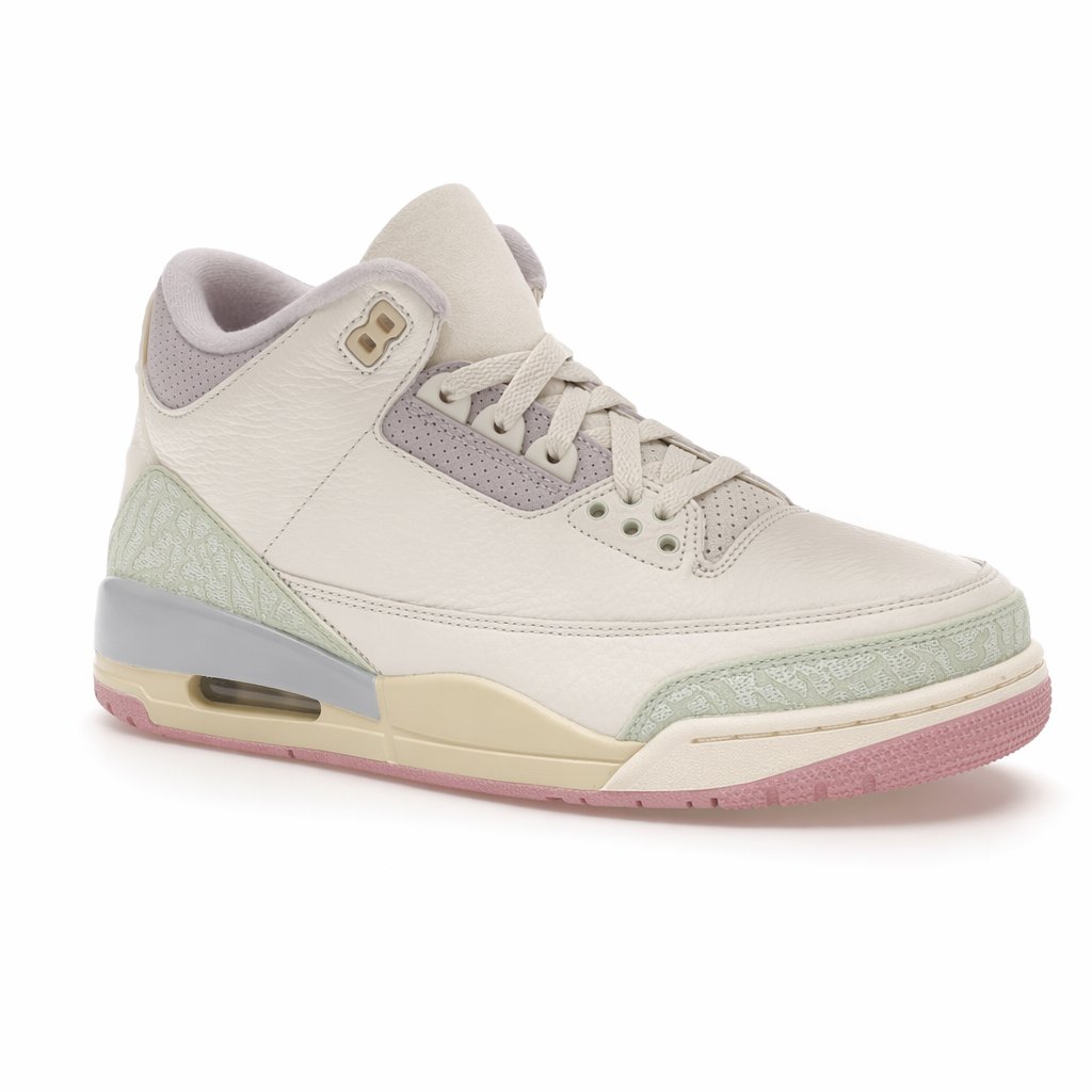 Mid-Top Elephant-Print Basketball Sneaker · Sail/Jade/Carmine