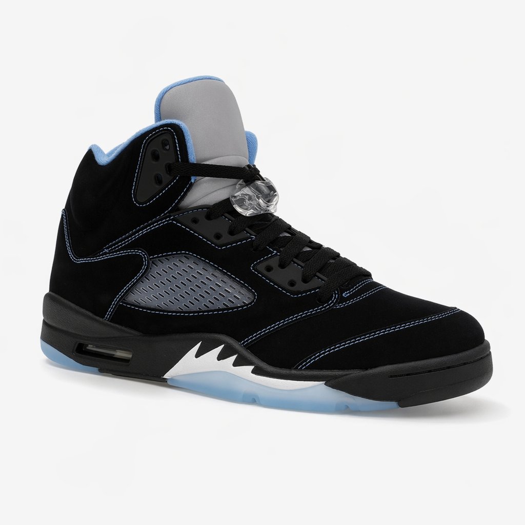 Mid-Top Basketball Sneaker · Black/Blue
