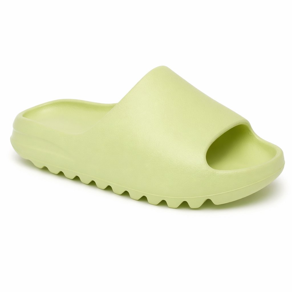 Sculpted Slide Sandal · Glow Green