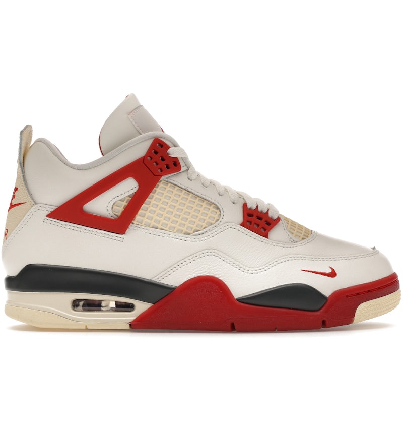 Mid-Top Mesh Basketball Sneaker · Sail/Cinnabar