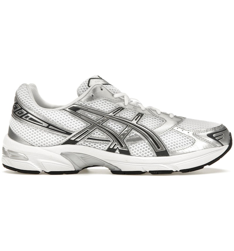 Retro Cushioned Running Sneaker · White/Silver