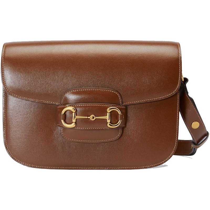Gucci Horsebit 1955 Shoulder Bag Brown