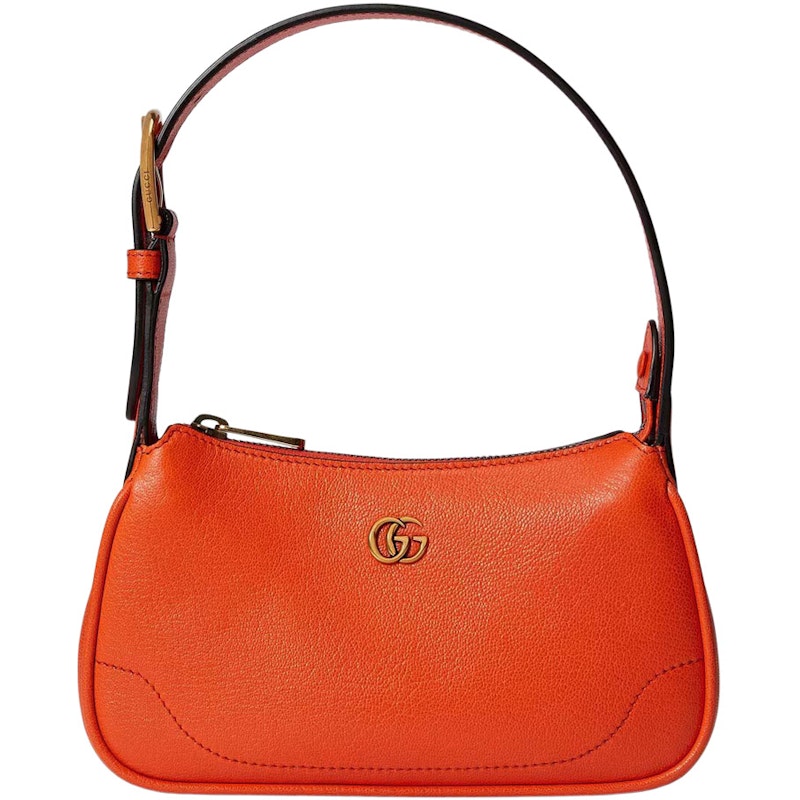 Gucci Aphrodite Mini Shoulder Bag Orange 1