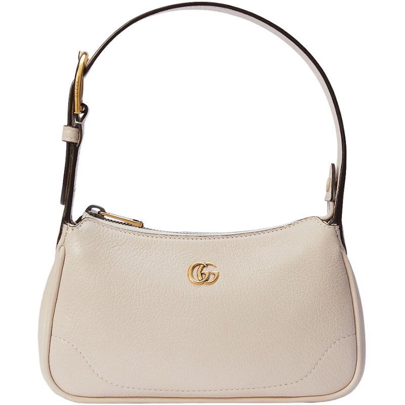 Gucci Aphrodite Shoulder Bag With Double G White