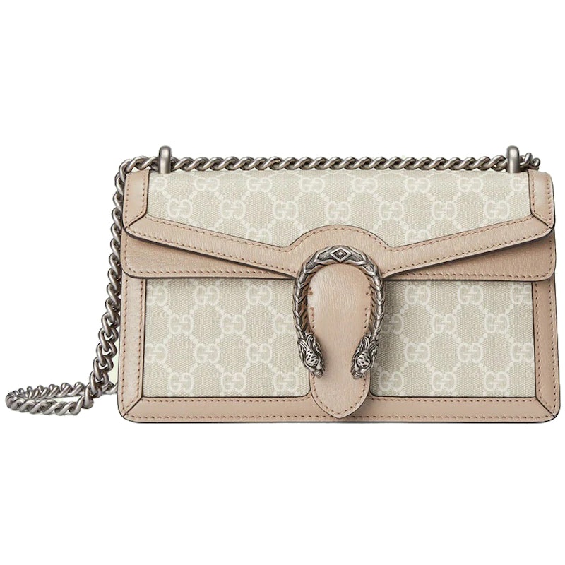 Gucci Dionysus Small GG Bag Beige/White