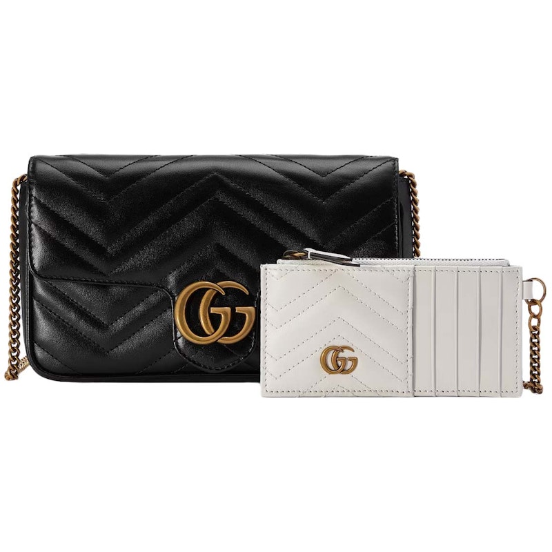 Gucci GG Marmont Mini Shoulder Bag Black