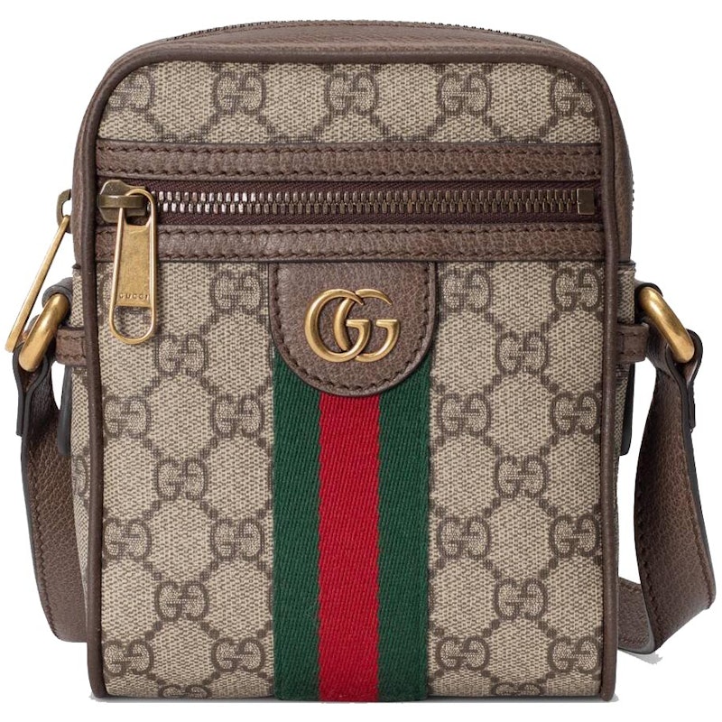Gucci Ophidia GG Shoulder Bag Beige/Ebony