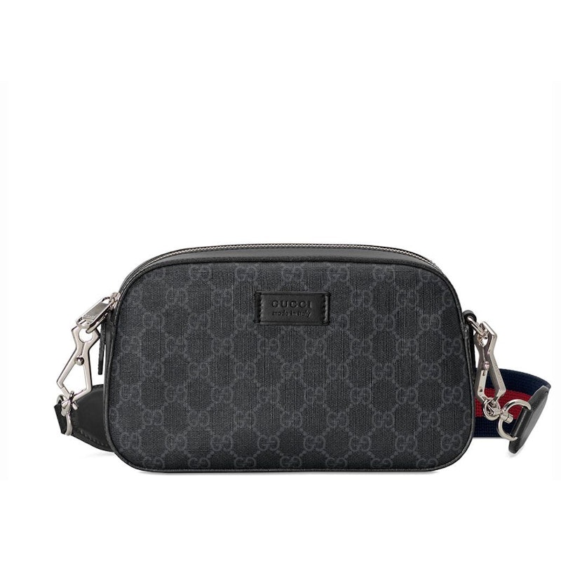 Gucci Shoulder Bag GG Supreme Small Black/Grey