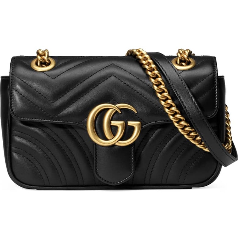 Gucci GG Marmont Matelasse Mini Black 1