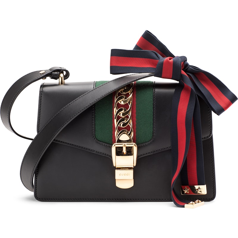 Gucci Sylvie Shoulder Bag Small Black