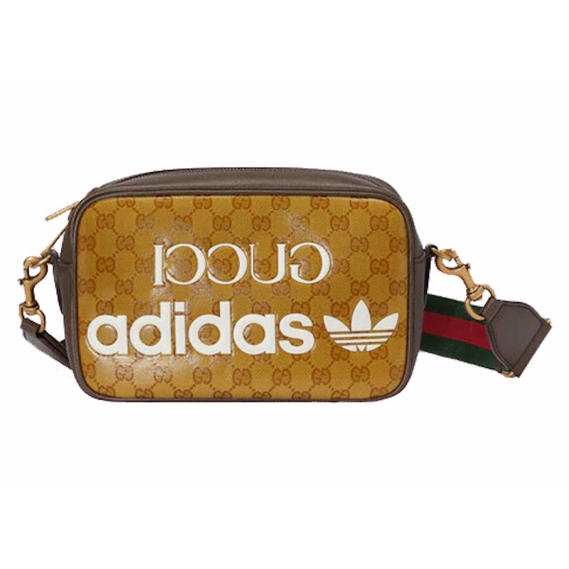 Gucci x adidas Small Shoulder Bag Beige/Brown