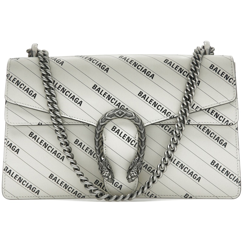 Gucci x Balenciaga The Hacker Project Small Dionysus Bag White