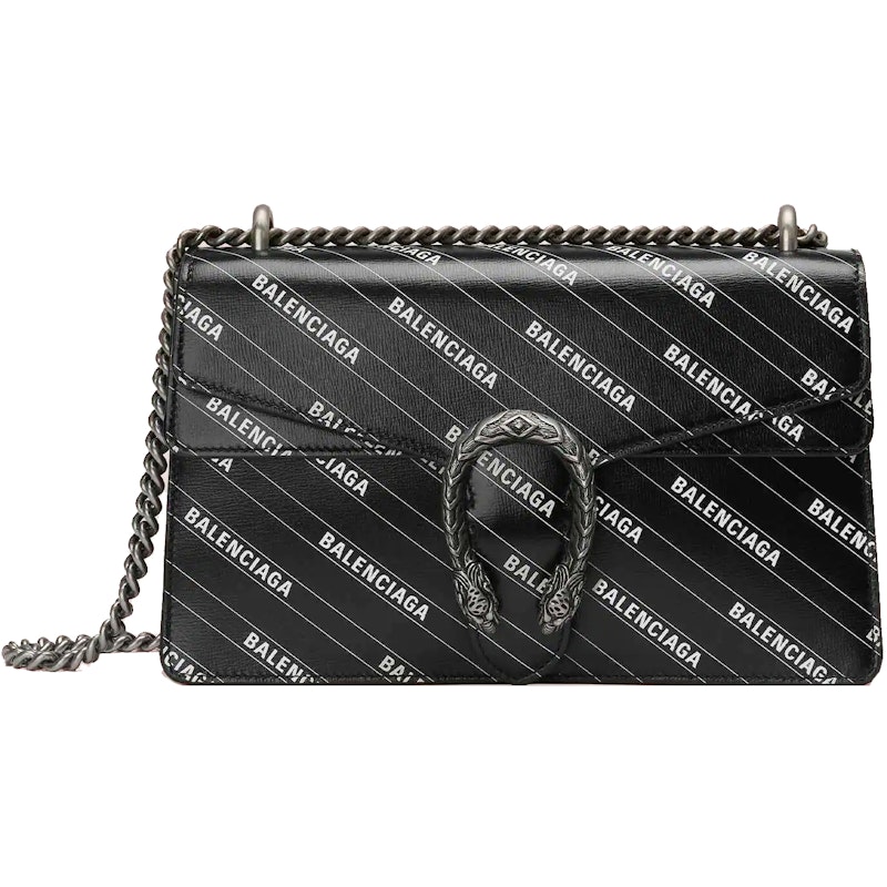 Gucci x Balenciaga The Hacker Project Small Dionysus Bag Black