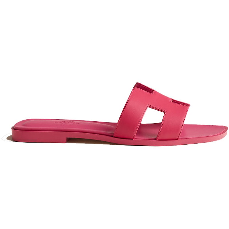 Hermes Oran Sandal Rose Vinicunca Calfskin