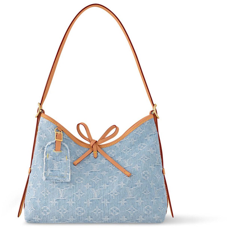 Louis Vuitton CarryAll PM Sky Blue Denim