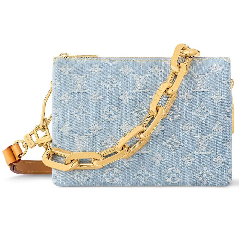 Louis Vuitton Coussin BB Sky Blue Denim
