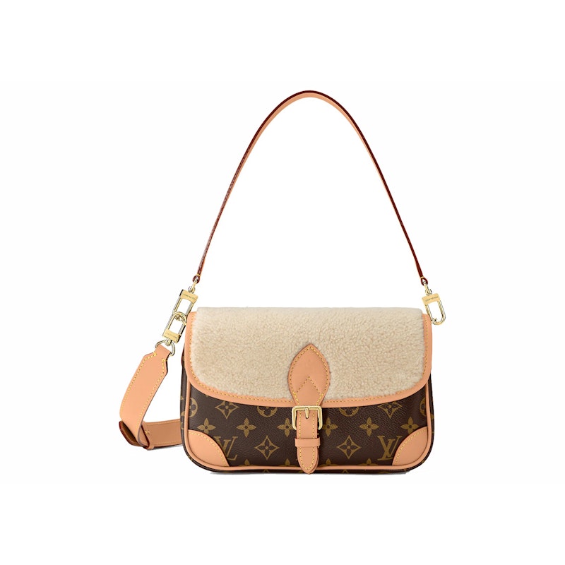 Louis Vuitton Diane Monogram Handbag Brown