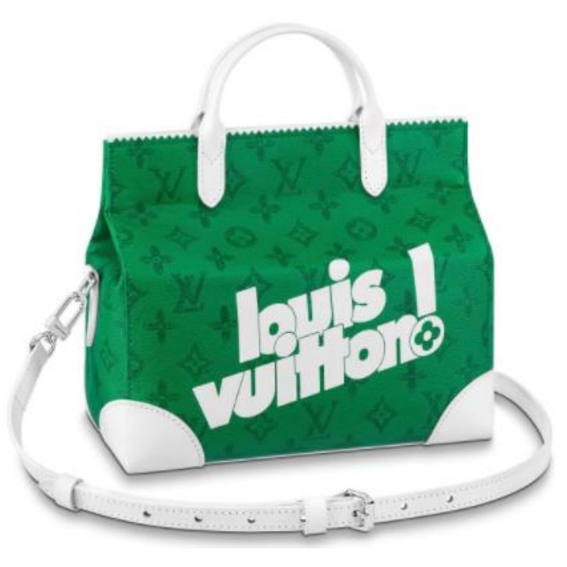 Louis Vuitton Litter Bag Monogram Green