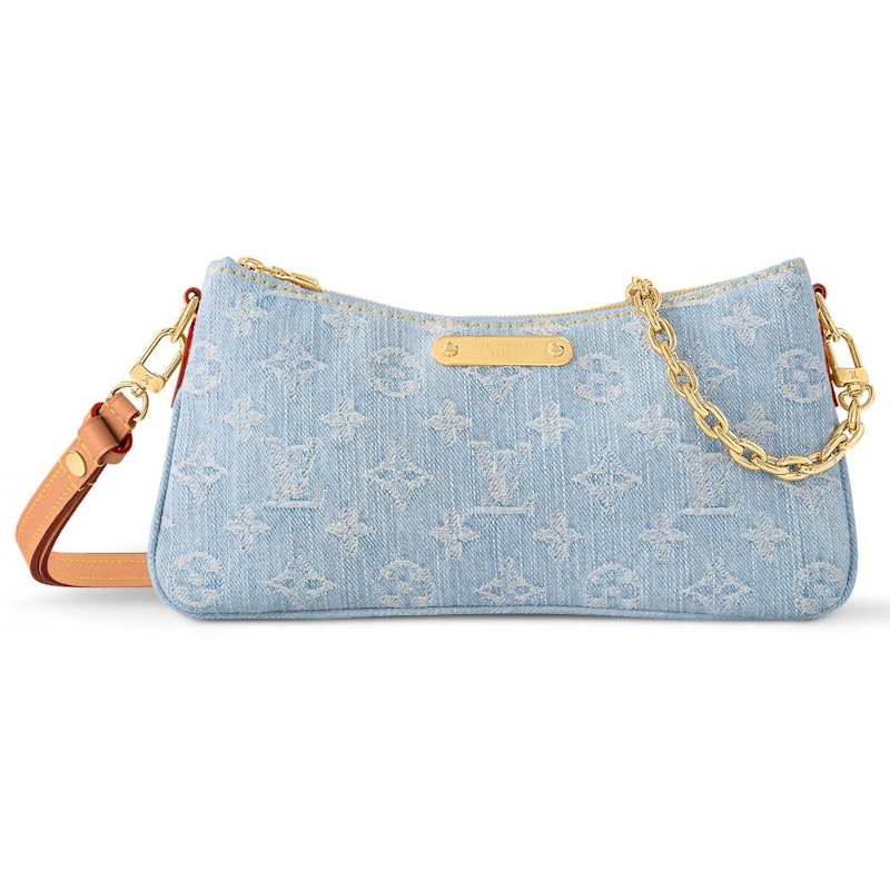 Louis Vuitton Liv Pochette Sky Blue Denim