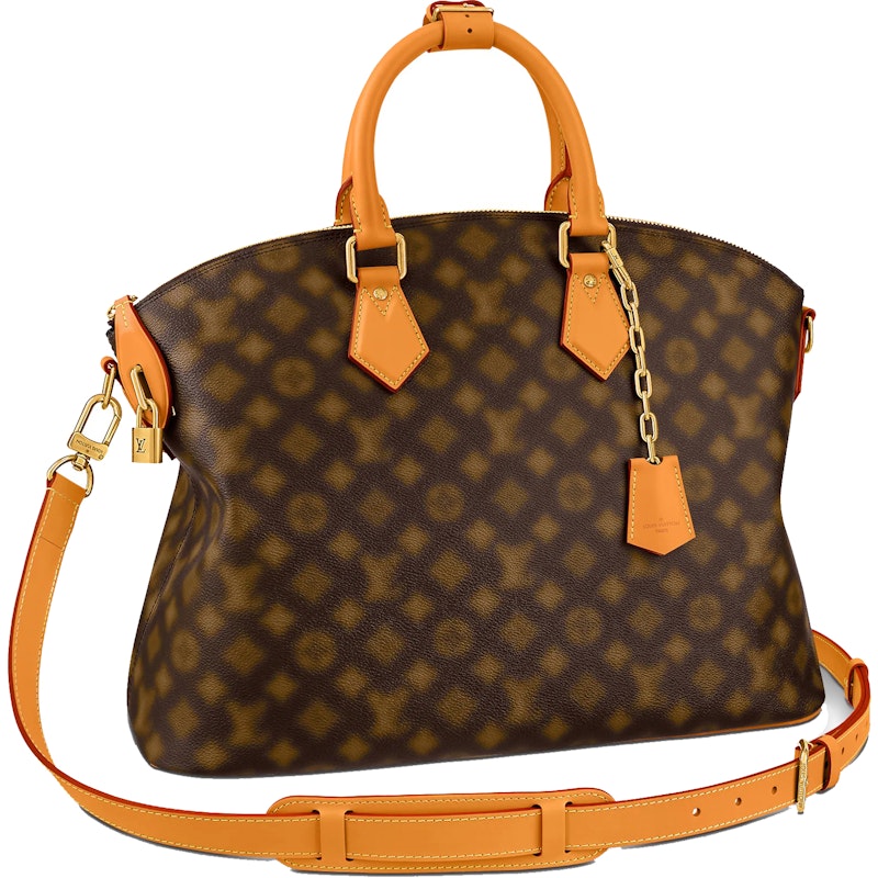 Louis Vuitton Lock It Blurry Monogram Brown 1