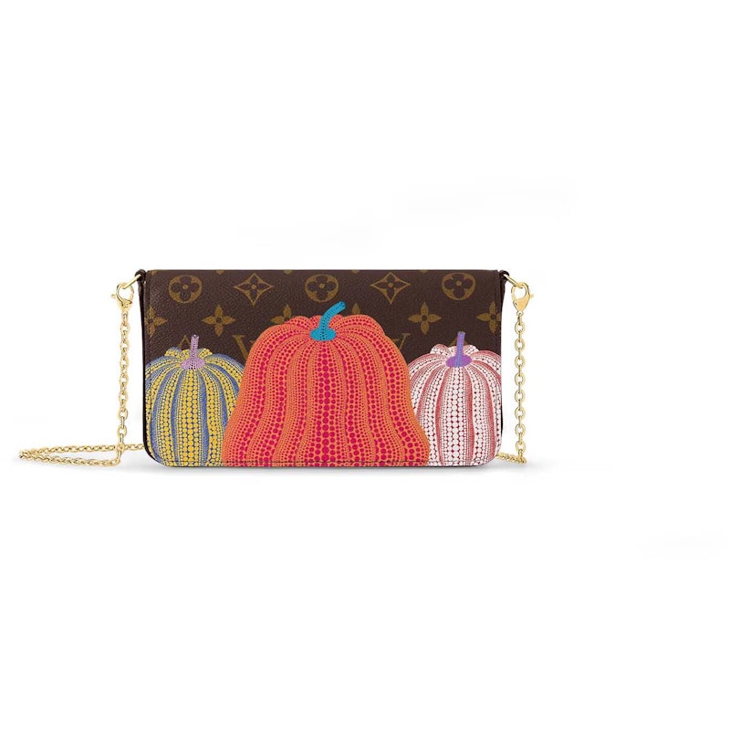 Louis Vuitton LV x YK Felicie Pochette Pumpkin Print