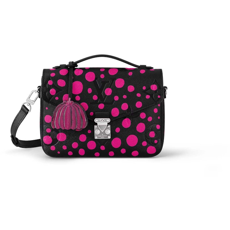 Louis Vuitton LV x YK Pochette Metis Black/Fuchsia