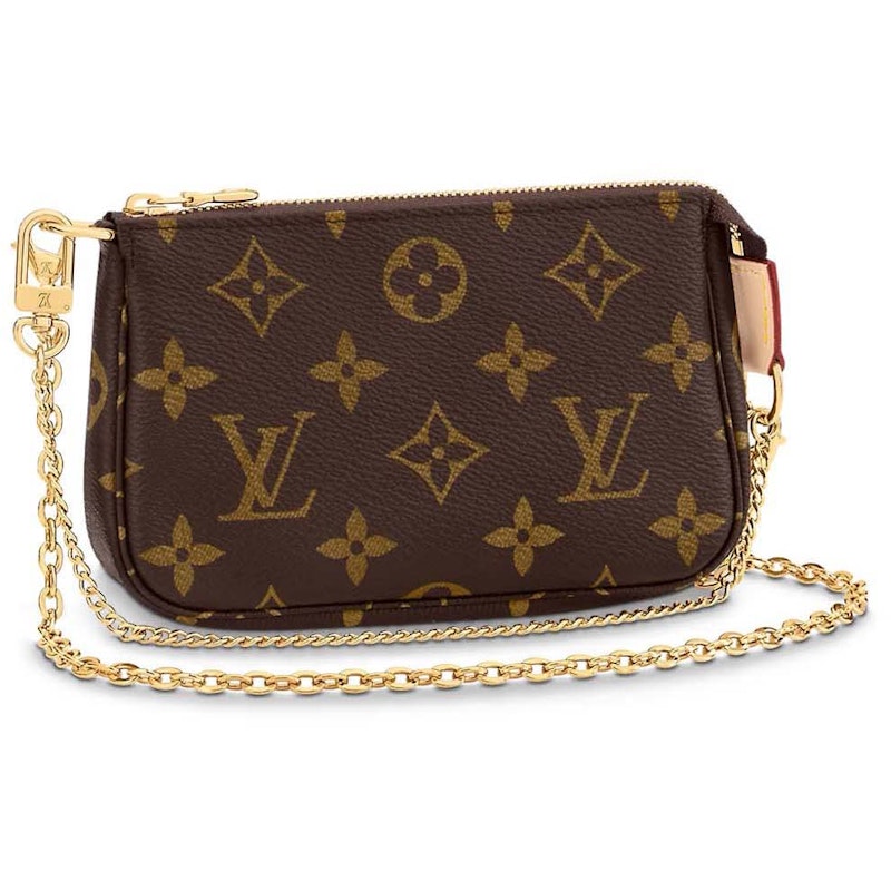Louis Vuitton Mini Pochette Accessories On Chain Monogram