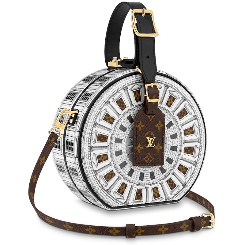 Louis Vuitton x Fornasetti Petit Boite Chapeau Black/White