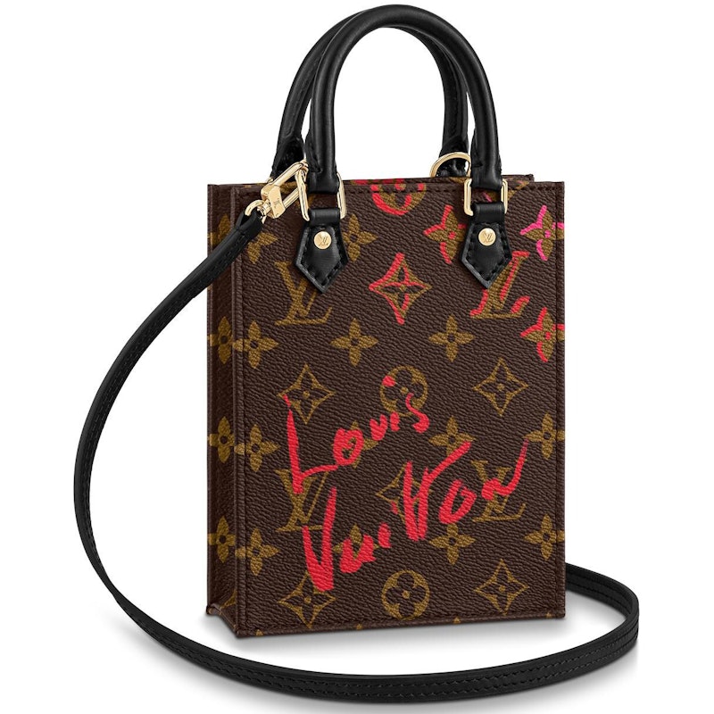 Louis Vuitton Limited Edition Petite Sac Plat Monogram Brown 1