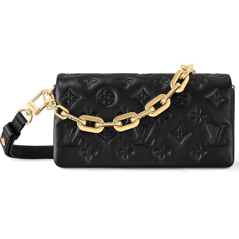 Louis Vuitton Pochette Coussin Black