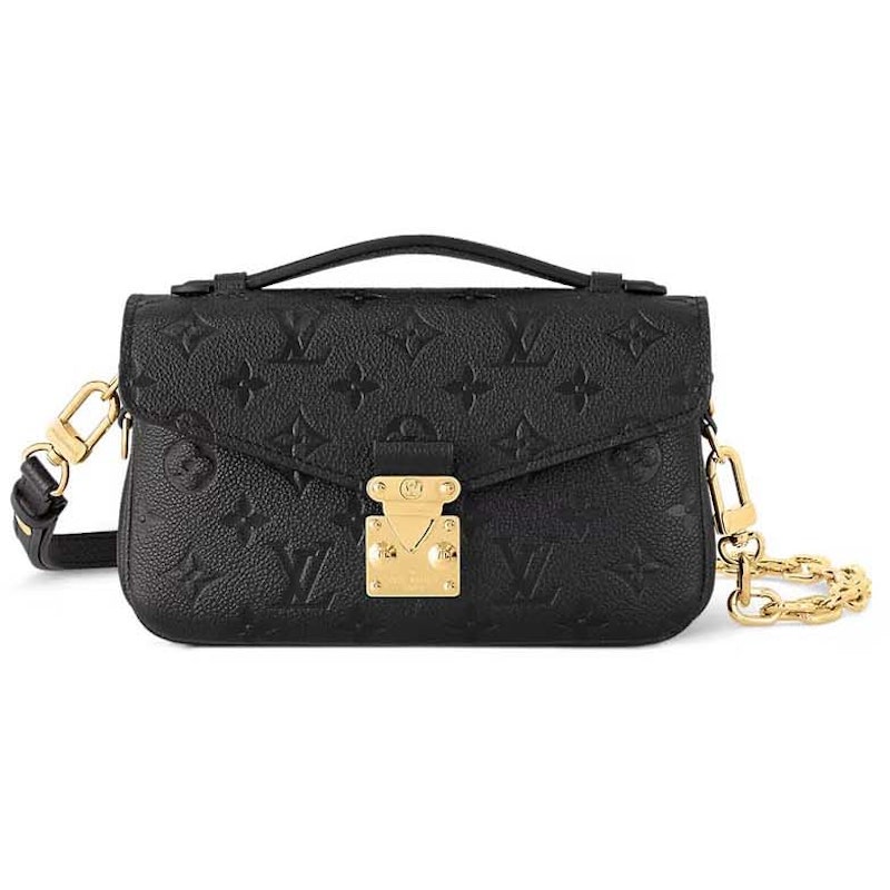Louis Vuitton Pochette Métis East West Black