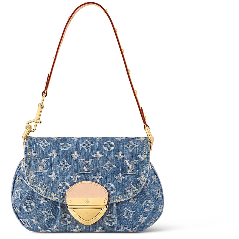 Louis Vuitton Sunset Bag Monogram Denim Blue