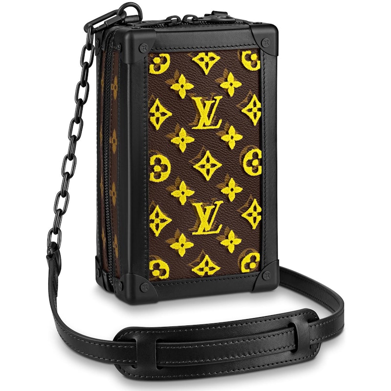 Louis Vuitton Vertical Soft Trunk Monogram Tuffetage Yellow 1