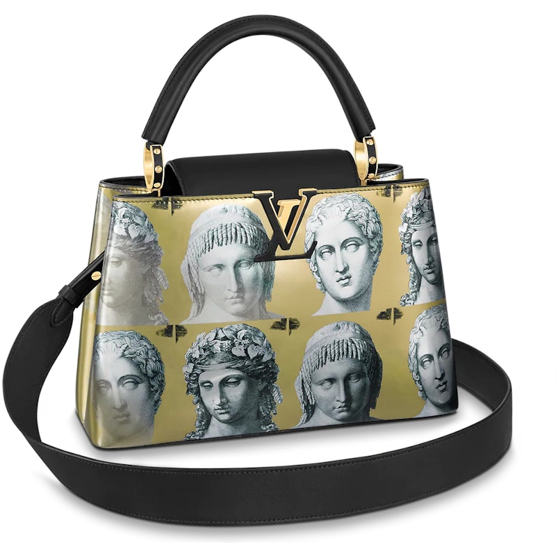 Louis Vuitton x Fornasetti Capucines MM Gold/Black