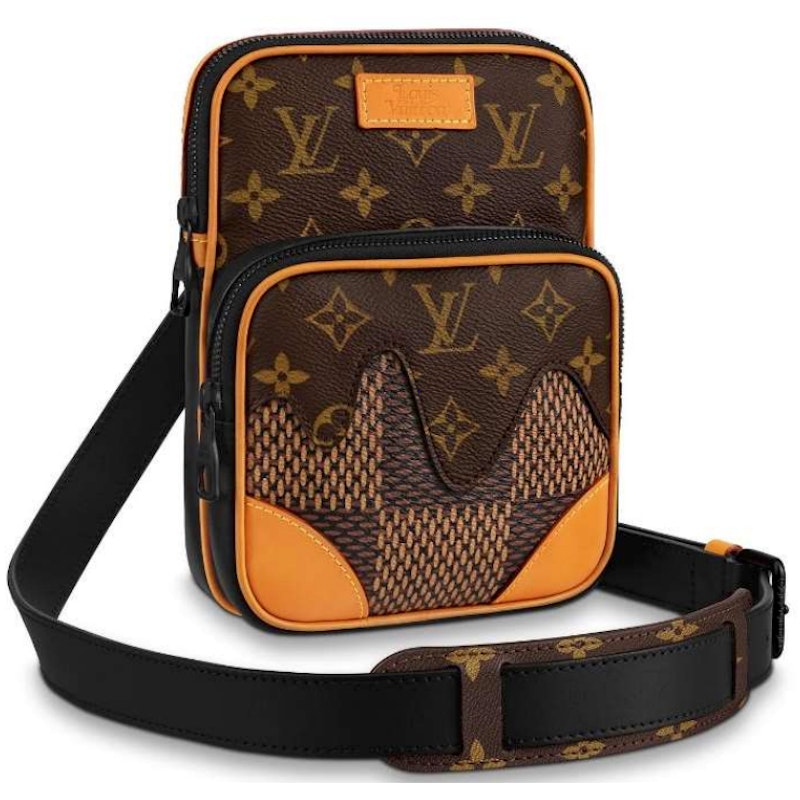Louis Vuitton x Nigo Amazone Sling Bag Damier Ebene Giant Brown