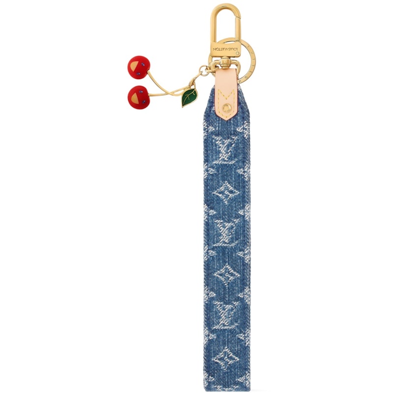 Louis Vuitton x Takashi Murakami Denim Cherry Dragonne Denim Monogram