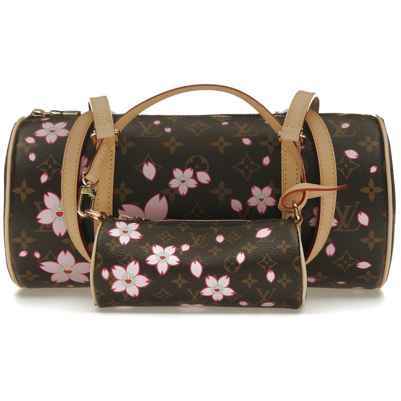 Louis Vuitton x Takashi Murakami Papillon Sakura Brown